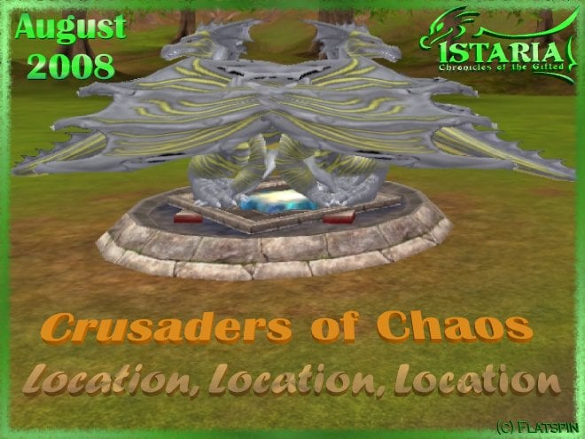 August 2008 Crusaders of Chaos title pic