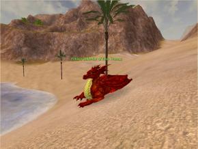 I decided to 'rest' on the beach after killing over 50 Greater Water Elementals. :D