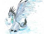 Ice Dragon by Mistress of Dragons